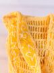 BORSA BARAT VANIGLIA E BATIK GIALLO A FIORI SFUMATI