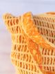 BORSA BARAT VANIGLIA E BATIK ARANCIO