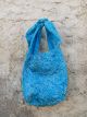 BORSA GADO GADO BATIK AZZURRO MARGHERITA BIANCA