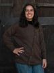 CARDIGAN M/L UYUNI MARRONE CORTECCIA