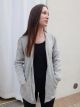 CARDIGAN CARACOLLO MEDIUM GRIGIO PERLA