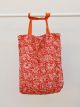 BORSA GIT GIT BATIK ARANCIO CON FOGLIE