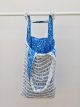 BORSA BARAT BIANCA E BATIK AZZURRO