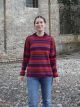MAGLIONE MEDIUM HILACHA BASURA FUCSIA