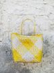 BORSA LONTAR GIALLO E PAGLIA NATURALE