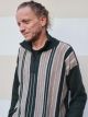 MAGLIONE XLARGE ABUNA' GRIGIO VERDE E TORTORA