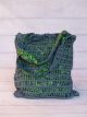 BORSA BARAT GRIGIO E BATIK VERDE