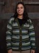 CARDIGAN S/M HILACHA BASURA VERDE