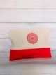 COSMETIC CASE CON RICAMO MANDALA