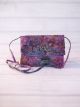 BORSA TANAH LOT VIOLA CON FIORI